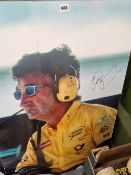 A SIGNED PHOTOGRAPH OF EDDIE JORDAN