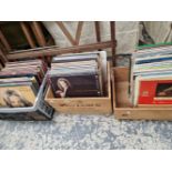 A LARGE QUANTITY LP VINYL RECORDS