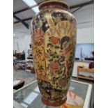 A LARGE ORIENTAL STYLE VASE.