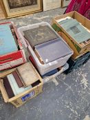 A LARGE QUANTITY OF ANTIQUARIAN BOOKS