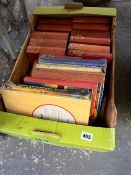 A BOX OF VARIOUS VINTAGE CHILDRENS AND OTHER BOOKS
