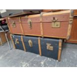 TWO CABIN TRUNKS