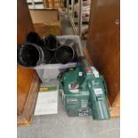 A WEBB 26CC PETROL GARDEN BLOWER & VACUUM WEBV26