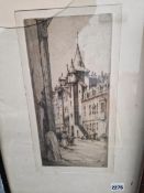 AN INTERESTING COLLECTION OF EARLY 20th C. ETCHINGS AND OTHER PRINTS BY DIFFERENT HANDS OF CITY