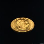 A 24ct GOLD 1 DUCAT, FRANZ JOSEPH I COIN, 986/1000. DATED 1915. WEIGHT 3.49grms. CONDITION NF.