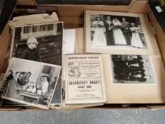 FAMILY AND OTHER PHOTOGRAPHS, PRINTED AND OTHER EPHEMERA