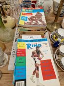 A COLLECTION OF 1970S BOXING MAGAZINES, THE RING