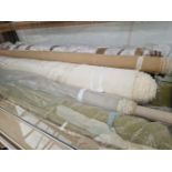 A QUANTITY OF UPHOLSTERY FABRICS.