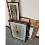 VARIOUS AVIATION PRINTS ETC.