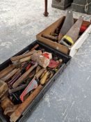 TWO BOXES OF TOOLS