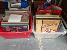 A COLLECTION OF LP RECORDS AND BOXED SETS, MAINLY POP AND EASY LISTENING, TO INCLUDE BOXED SETS OF