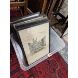 NINE PRINTS OF ROME AND OTHER ITALIAN CITIES