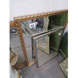 3 SMALL WALL MIRRORS