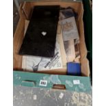 A CASED MASONIC APRON, ROYAL AND PUBLICATIONS, A SIGNED PHOTOGRAPHIC PICTURE OF GLORIA HUNNIFORD,