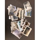 A COLLECTION OF VINTAGE POSTCARDS, APPROXIMATELY 100.