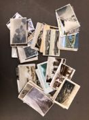 A COLLECTION OF VINTAGE POSTCARDS, APPROXIMATELY 100.