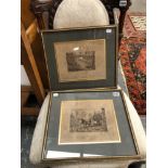 A PAIR OF PRINTS AFTER FRANK PATON