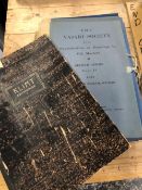 FIVE 1920S VASARI SOCIETY FOLDERS OF PRINTS AFTER THE OLD MASTERS TOGETHER WITH A FOLDER OF KLIMT