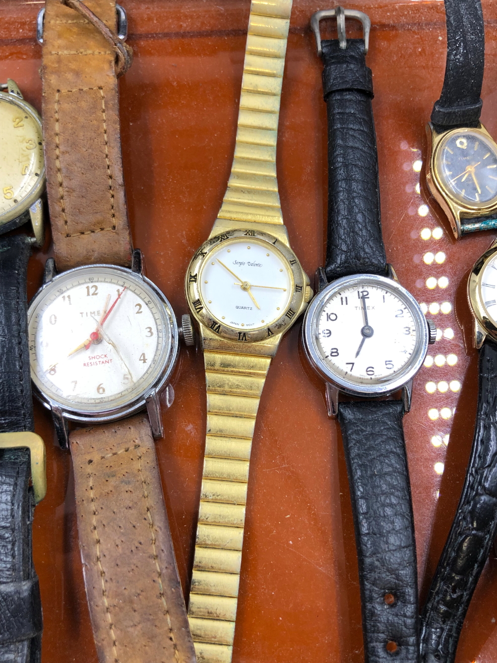 A COLLECTION OF MOSTLY VINTAGE WATCHES TO INCLUDE TISSOT, TIMES, MARVIN, HELVITIA, RECTA, SEIKO ETC. - Image 9 of 9