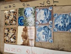 A GROUP OF ANTIQUE TILES