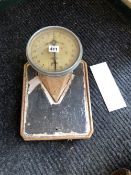 TWO SETS OF AVERY GROSVENOR BATHROOM SCALES TO WEIGH UP TO 20 STONE