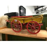 A SCRATCH BUILT MODEL HAY CART