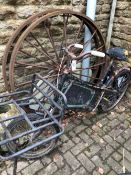 A VINTAGE DELIVERY BICYCLE