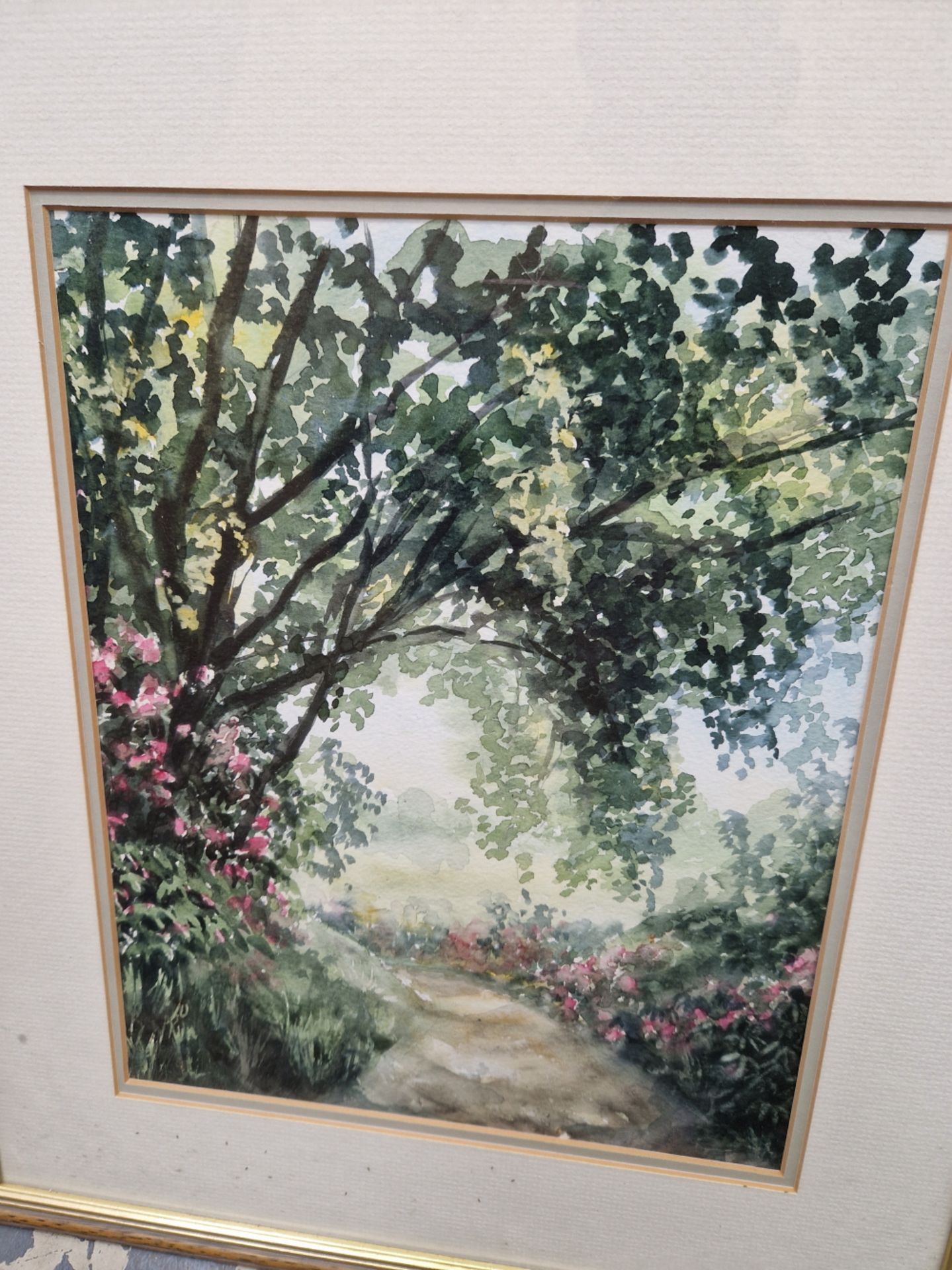 A GROUP OF 20th CENTURY WATERCOLOUR LANDSCAPES BY DIFFERENT HANDS TOGETHER WITH A PENCIL SIGNED - Image 4 of 9