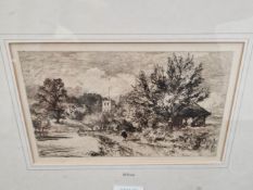 A GROUP OF ANTIQUE AND LATER TOPOGRAPHICAL PRINTS AND DRAWINGS BY VARIOUS HANDS