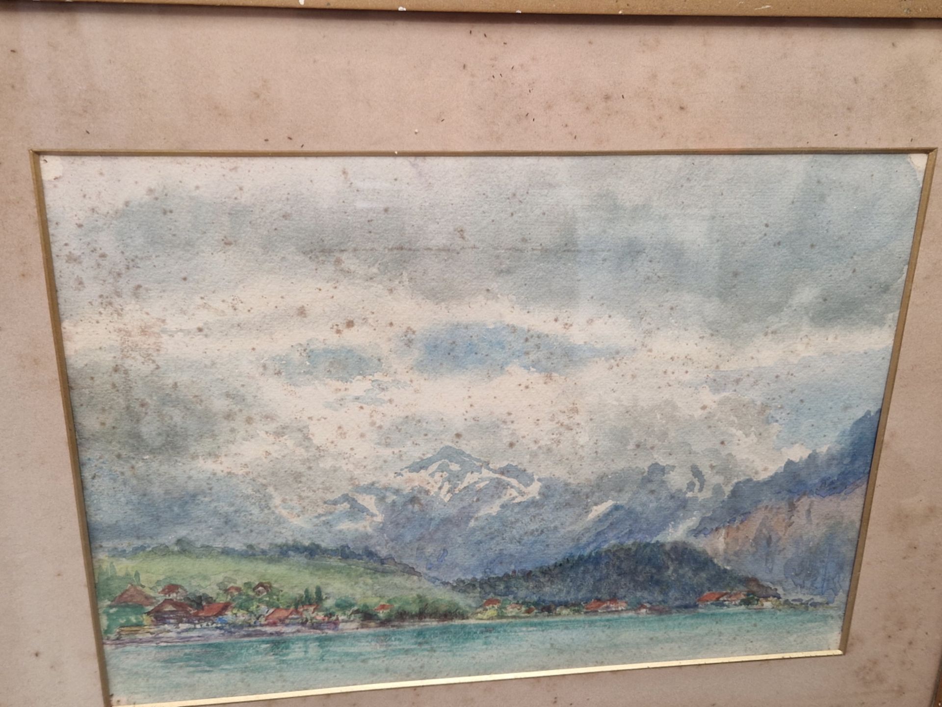 EARLY 20th CENTURY ENGLISH SCHOOL FOUR LANDSCAPE WATERCOLOURS PROBABLY BY THE SAME HAND. SIZES VARY - Image 6 of 6