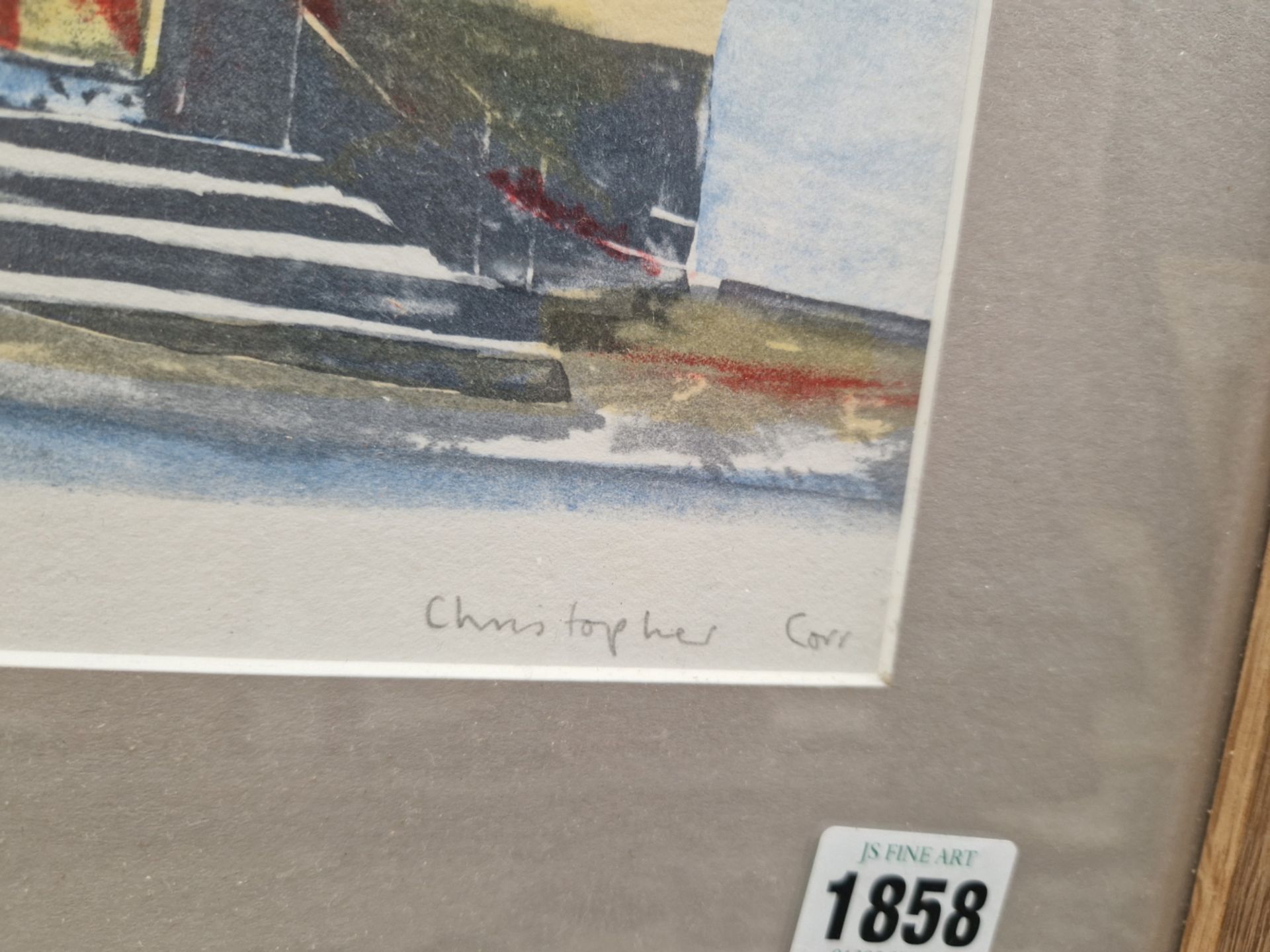 CHRISTOPHER CORR ) 1955 - ) ARR. WOOLWICH ODEON PENCIL SIGNED LIMITED EDITION COLOUR PRINT 53 x - Image 2 of 10