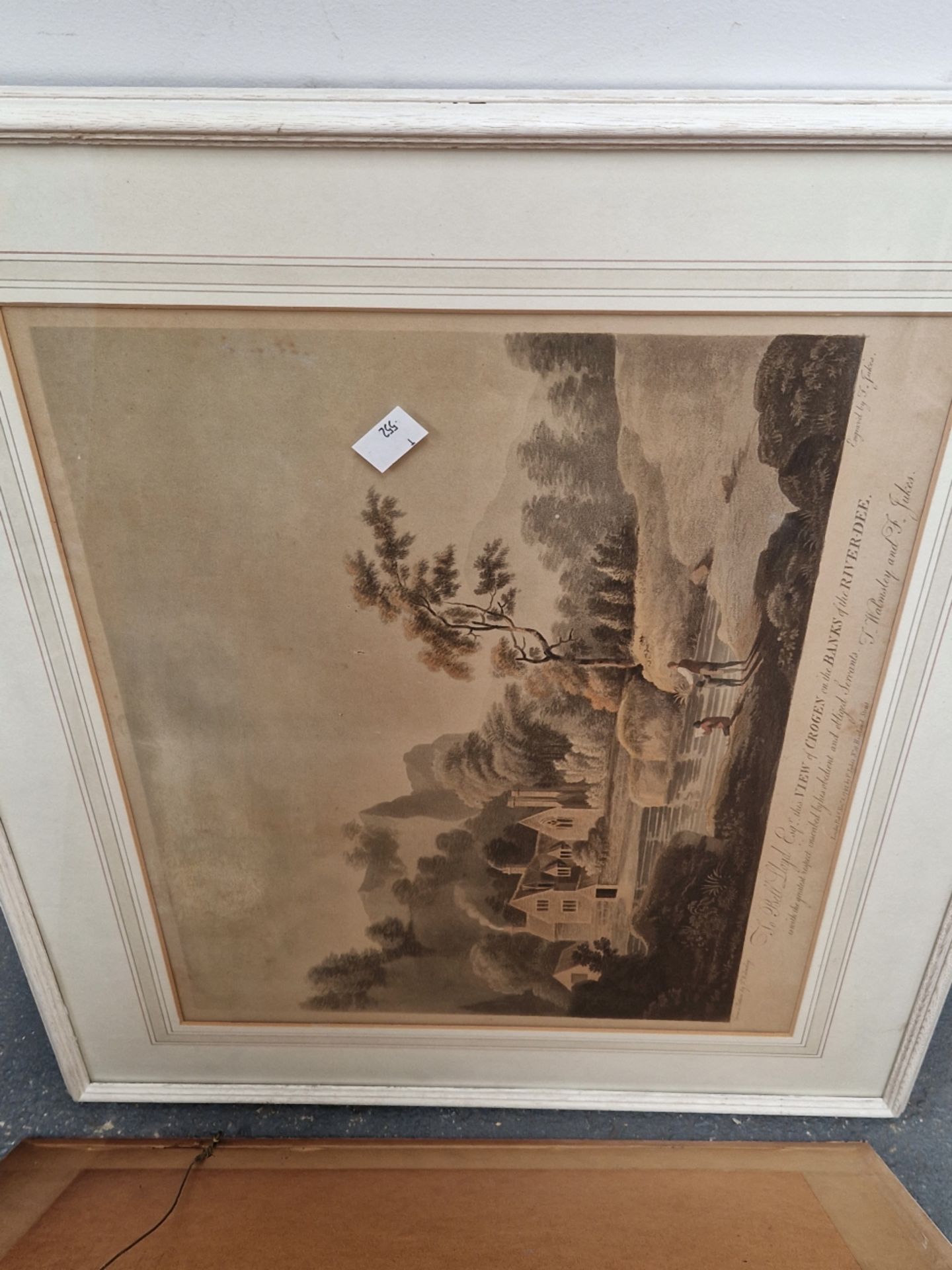 AFTER T. WALMSLEY A GROUP OF SIX ANTIQUE AQUATINTS OF WELSH SCENES. 34 x 44cms (6) - Image 6 of 6