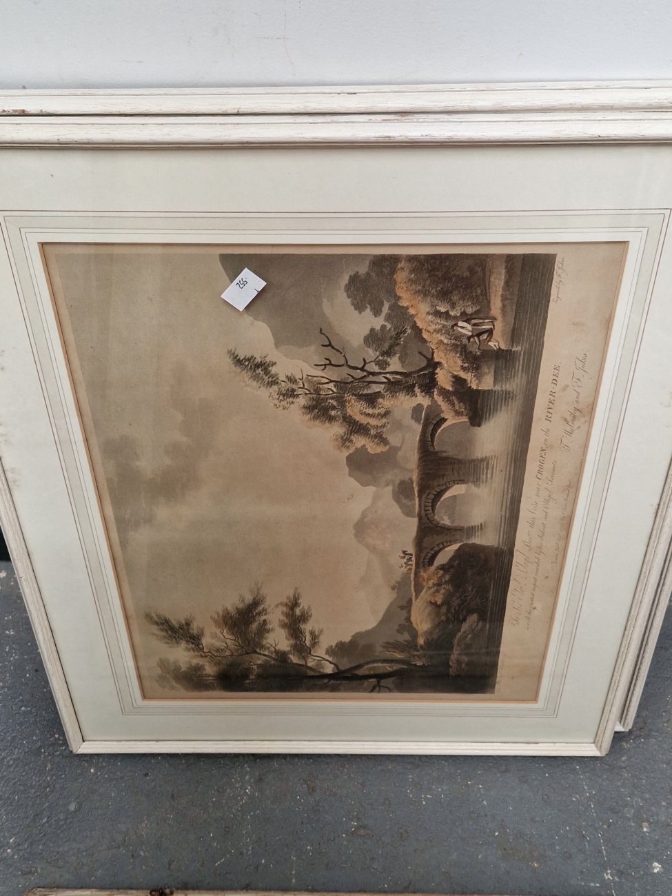 AFTER T. WALMSLEY A GROUP OF SIX ANTIQUE AQUATINTS OF WELSH SCENES. 34 x 44cms (6) - Image 5 of 6