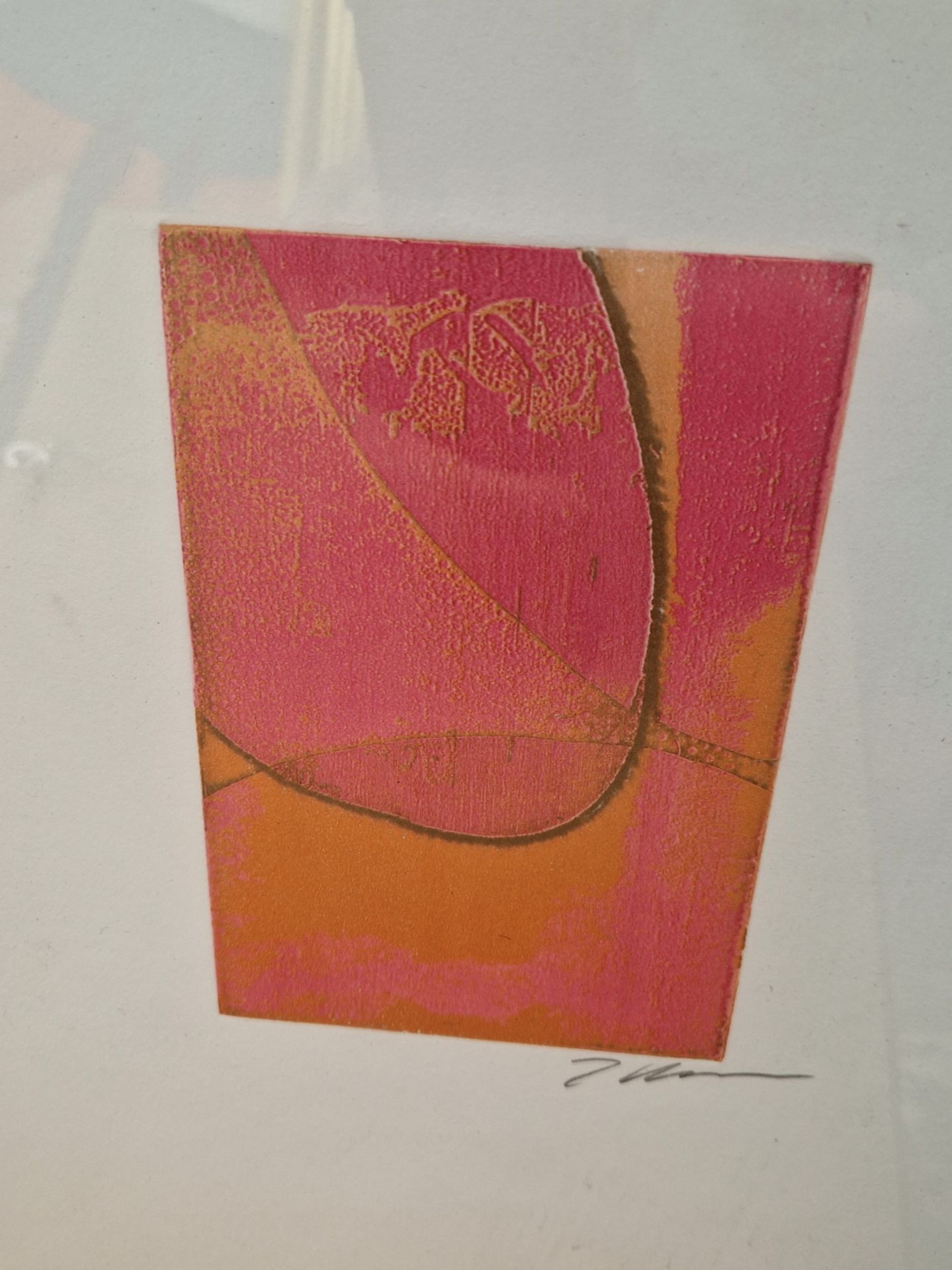 CONTEMPORARY SCHOOL THREE PENCIL SIGNED COLOUR PRINTS, SIGNED INDISTINCTLY (3) - Image 3 of 4