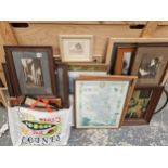 A LARGE QUANTITY OF FURNISHING PICTURES ETC.