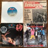 SEX PISTOLS/P.I.L/THE DAMNED/SIOUXSIE AND THE BANSHEES; 15 SINGLES INCLUDING HOLIDAYS IN THE SUN (NO