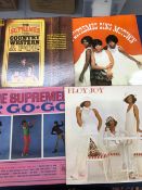 THE SUPREMES; 28 LPS AND 1 BOX SET, WITH DIANA ROSS AND LATER INCLUDING - ...SING COUNTRY