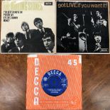 3 x THE ROLLING STONES EPS; THE ROLLING STONES DFE 8590, GOT LIVE IF YOU WANT IT - DFE 8620 & FIVE