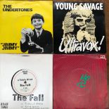 EARLY PUNK; 21 SINGLES INCLUDING THE UNDERTONES - JIMMY JIMMY, HERE COMES SUMMER ETC, THE RUTS -