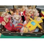 A COLLECTION OF BARBIE, TELETUBBIE AND OTHER DOLLS