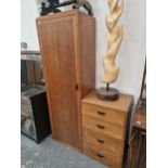 A ART DECO HALL CABINET