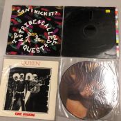 A COLLECTION OF '80S POP 12" SINGLES INCLUDING- JANET JACKSON, PAUL HARDCASTLE, NEW ORDER - BLUE