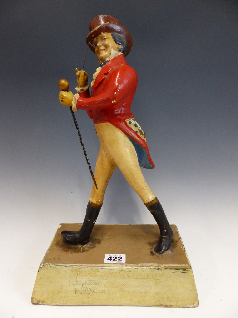 A TRADE COUNTER FIGURE OF JOHNNIE WALKER