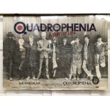 'QUADROPHENIA' ORIGINAL QUAD MOVIE POSTER, 100 x 75cms AND JIMI HENDRIX POSTER (2)