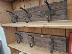 TWO COAT RACKS