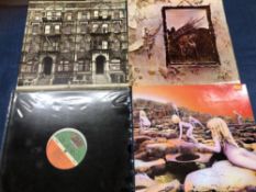 LED ZEPPELIN; 4 ALBUMS, REISSUES AND FORIEGN PRESSINGS; PHYSICAL GRAFFITI - GERMAN SSK 89400-0,