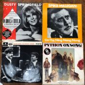 COMEDY/CLASSICAL/CHRISTMAS; 50 SINGLES INCLUDING DUSTY SPINGFIELD - O HOLY CHILD, SPIKE MILLIGAN -