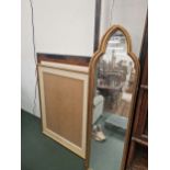 A PAIR OF GILT MIRROR FRAMES AND VARIOUS OTHER PICTURE FRAMES