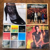 1980S ROCK/POP SINGLES 45S INCLUDING- THE PRETENDERS, THE ROLLING STONES, THE BANGLES ETC. APPROX