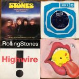 THE ROLLING STONES 70S/80S; 17 SINGLES INCLUDING- I DON'T KNOW WHY - F13584, ANGIE - RS 19105, SHE'S